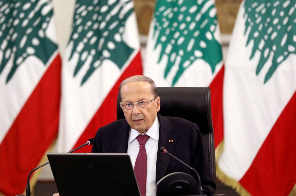 الرئيس اللبناني ميشيل عون