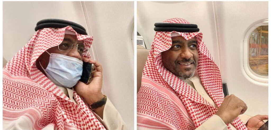 صورة جديدة لأحمد عسيري داخل طائرة