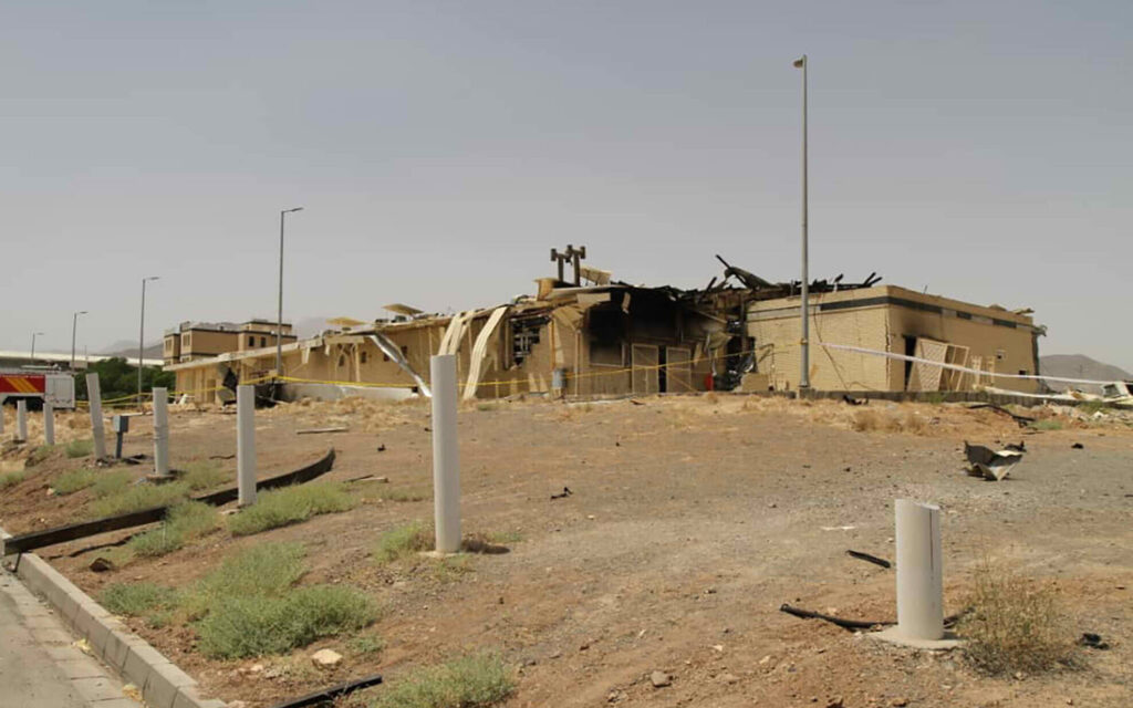 حادث في محطة نطنز النووية (أرشيف)