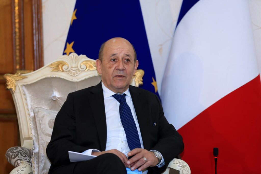 وزير الخارجية الفرنسي جان إيف لودريان