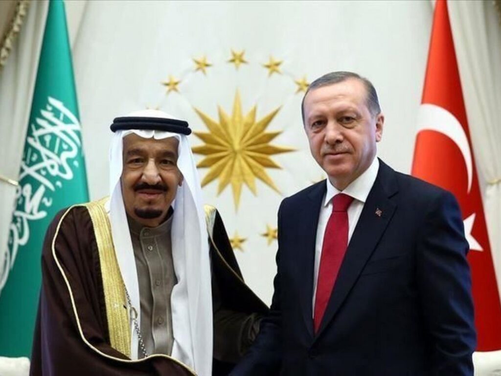 الرئيس أردوغان والملك سلمان