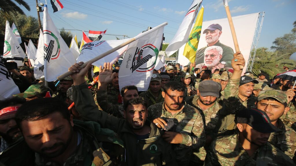عناصر من ميليشيات الحشد الشعبي في العراق