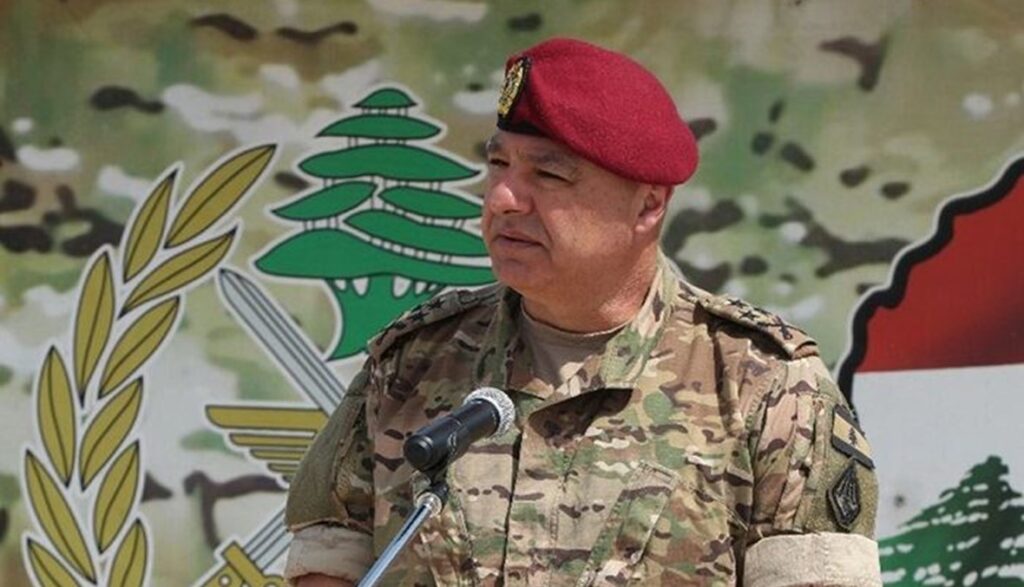 قائد الجيش اللبناني جوزيف عون