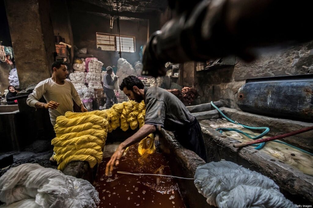 عمال في مصر