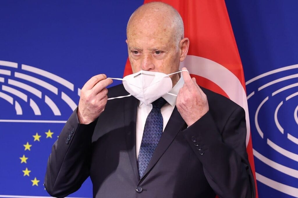 الرئيس التونسي قيس سعيّد