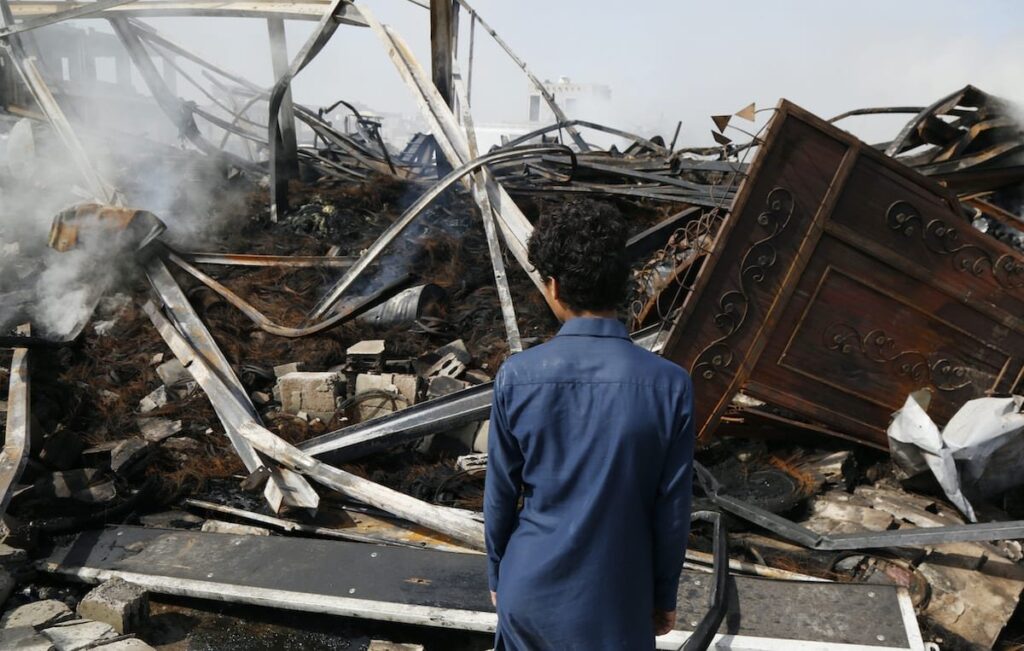 ضربة جوية للطيران السعودي