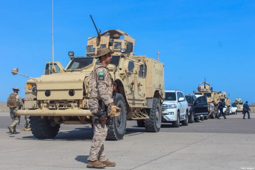 قوات سعودية في اليمن