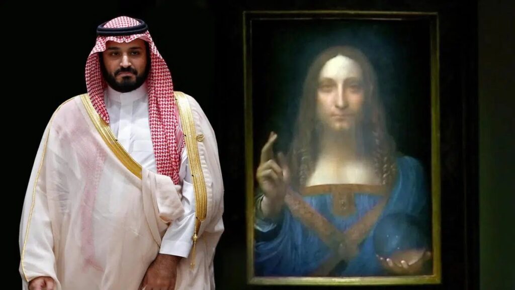 تخفيض تصنيف لوحة "بن سلمان" التي اشتراها بـ450 مليون $ للفئة الأخيرة