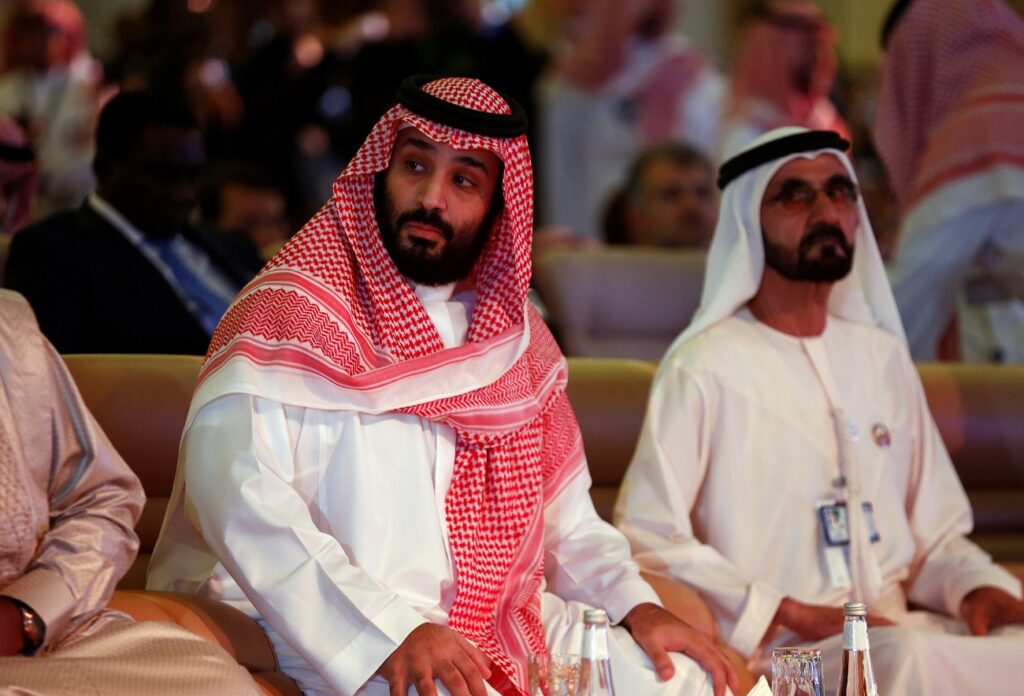 محمد بن راشد ومحمد بن سلمان