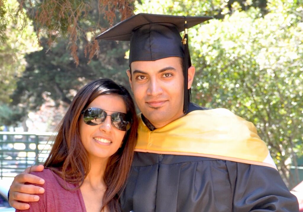 المعتقل عبدالرحمن السدحان وشقيقته الناشطة أريج السدحان