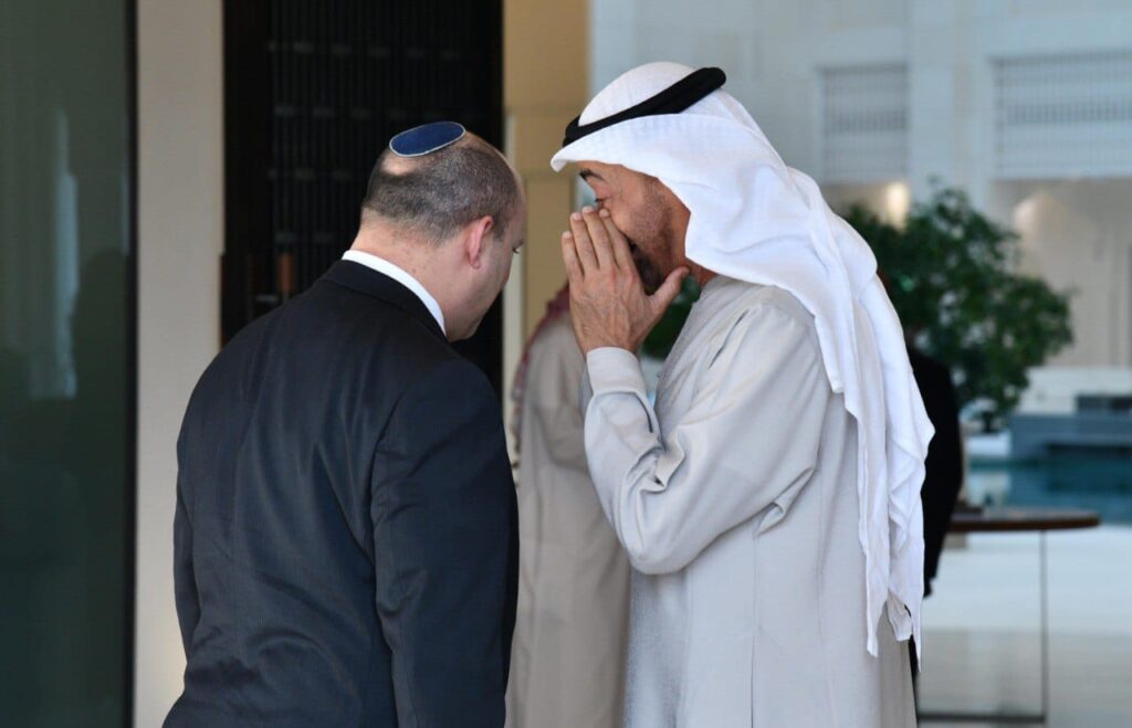 محمد بن زايد ونفتالي بينيت