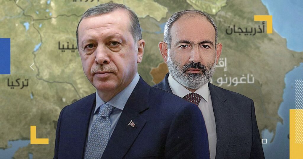 رجب طيب أردوغان، نيكول باشينيان