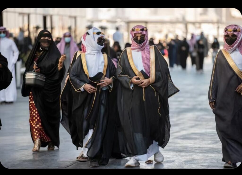 جانب من فعاليات يوم التأسيس في السعودية